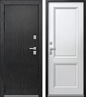 Центурион Т-3-ТМ PREMIUM Чёрный муар+МДФ Распил графит-Кашемир белый